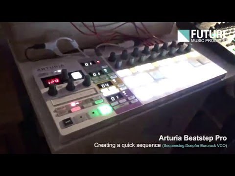 Arturia Beatstep Pro - Creating a Sequence