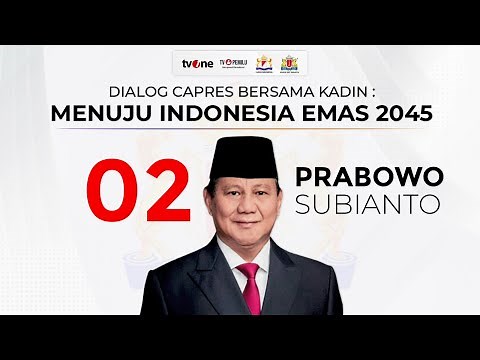Dialog Prabowo Subianto Bersama KADIN: Menuju Indonesia Emas 2045 | tvOne