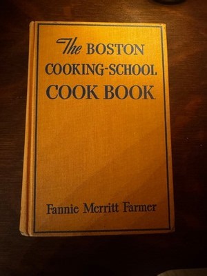 vintage cookbooks hardcover Boston Cookimg School Cookbook by Fannie Farmer | eBay