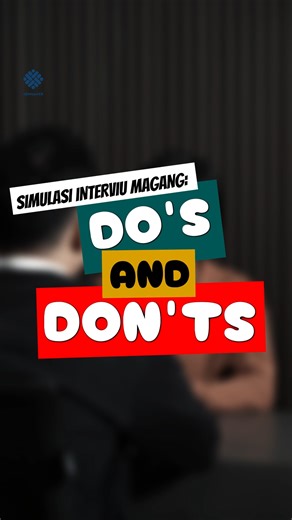Kementerian Ketenagakerjaan RI on Instagram: "Do’s & Don’ts Interview Magang, Rekan Wajib Tahu! Rekanaker, biar nggak salah langkah waktu interview, yuk liat contoh jawaban yang tepat dan yang perlu kamu hindari 👀 Videonya udah Minaker rangkum jelas — tinggal tonton, pelajari, dan siap-siap tampil lebih meyakinkan pas interview nanti! Cek videonya sekarang! Ada pertanyaan interview yang pernah bikin kamu bengong? Cerita di kolom komentar ya, Rekan! #Kemnaker #PemaganganNasional #TipsInte