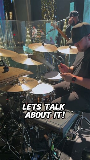 Hot Take: Using a #click #track doesn't mean you can't keep time. #shorts #short #thoughts #drum