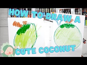 How To Draw A Coconut