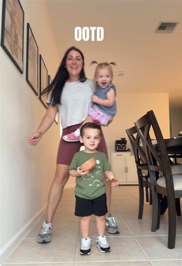 OOTD featuring my two kids who fully believe they’re the stars of the show 😂 #ootd #ootdfashion #ootdinspo #fitcheck #famootd