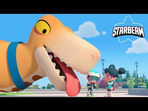 Starbeam's T-Rex Mayhem + More Superhero Cartoons For Kids