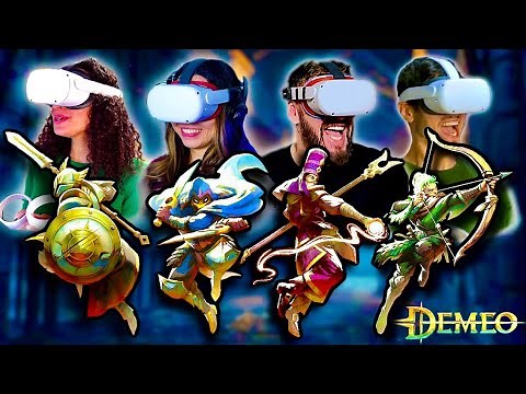 Demeo - TOGETHER we FIGHT the Darkness!! - Oculus Quest 2