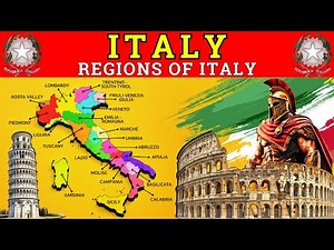 Italy Map Explained 🇮🇹 | 20 Regions of Italy