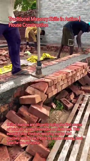 Traditional Masonry Skills in Action | House Construction