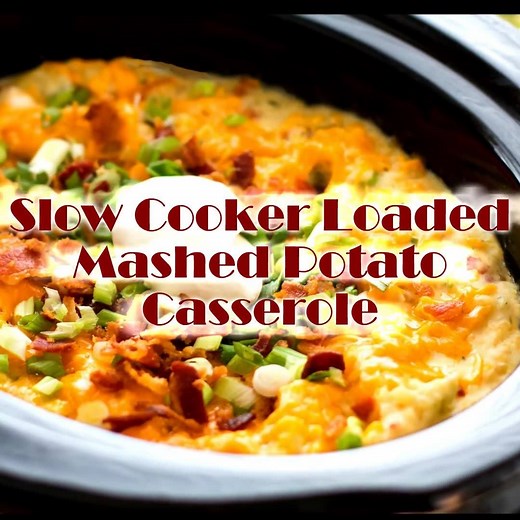 29K views · 110 reactions | Make this no fuss DREAMY Loaded Mashed Potato Casserole in your slow cooker! Get the FULL recipe here: https://www.melissassouthernstylekitchen.com/slow-cooker-loaded-mashed-potato-casserole/ | Melissa's Southern Style Kitchen | Facebook