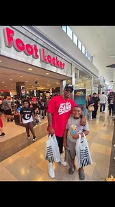 18K views · 597 reactions | Over 100 kids from San Antonio got blessed with new shoes from Foot Locker & backpacks for back to school ❤️ Thank you "SA Rising Stars"  #AllForTheCity  #antibullygang | Anti-bully Gang | Facebook