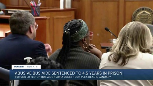 Former Littleton school bus aide sentenced to prison for abusing non-verbal children with autism