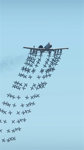 Fixture gaming on Instagram: "A-10 Warthog Unleashes Hundreds of Deadly Anti-Tank Bombs in Seconds!"