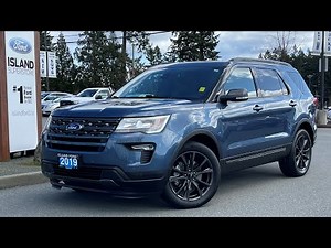 2019 Ford Explorer XLT + Heated Seats, NAV, AWD Review | Island Ford