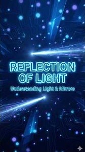 Reflection of light (प्रकाश का परावर्तन) #reflectionoflight #optics #physics #shorts #class10