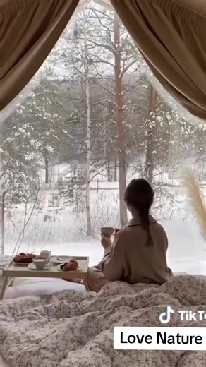 Cozy Bedroom Retreat Embracing Nature's Serenity