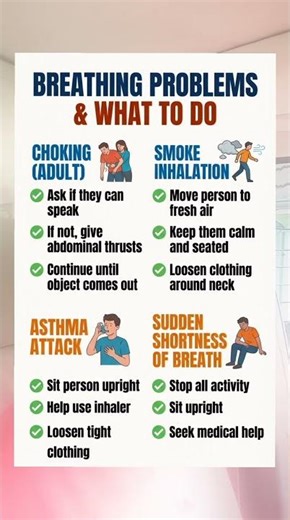 BREATHING PROBLEMS AND WHAT TO DO