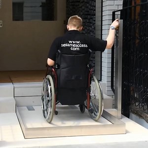 These retracting stair lifts make buildings more accessible for wheelchair users. | In The Know Innovation