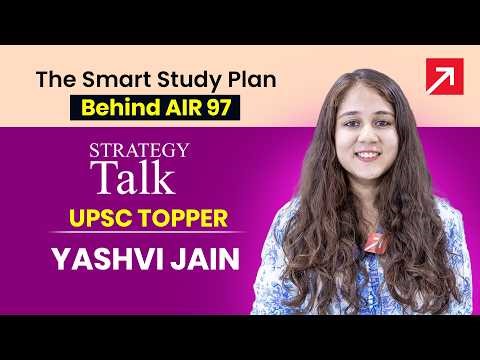 Consistency Beat Competition | How Yashvi Jain Secured AIR 97 in UPSC | #forumias | #upsc