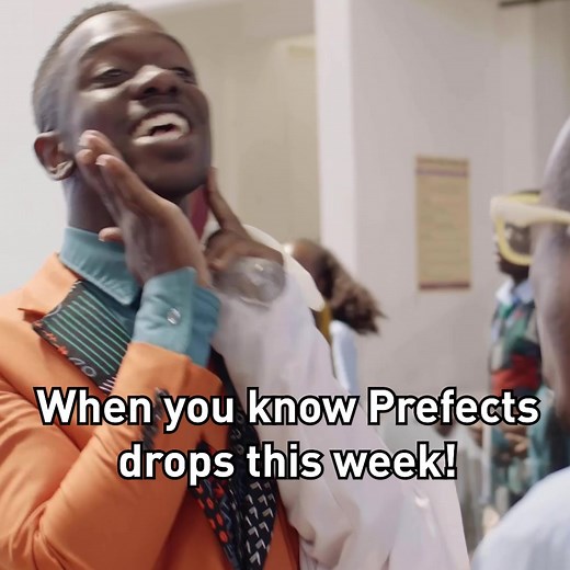 Me trying to keep calm knowing Prefects is dropping this week, like 😱💥 But the hype got me screaming ‘Kwani bado?’ 😂🔥Catch Prefects this Saturday on the Citizen TV Kenya at 8pm! #PrefectsTVShow #MvuleHigh #PrefectsHype #TunaHype