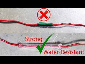 How to Make Waterproof Wire Joint