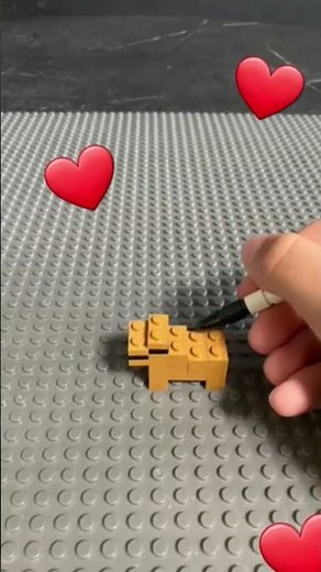 How To Draw With LEGO -Capybara! Easy Tutorial Step-by-Step. @legomiXon