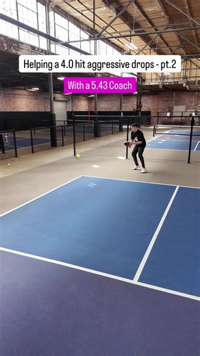 Master Aggressive Top Spin Drops in Pickleball - Part 2