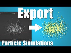 How To Export Particle Simulations From Blender