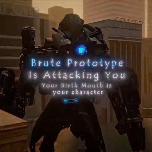 Brute is Attacking You! Your Birth Month is your Character #bringboomback