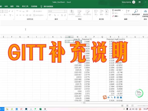 GITT补充说明-原位XRD-XPS拟合图谱注意事项