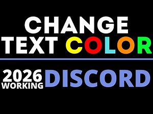 How to Change Text Color on Discord - 2026