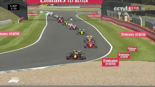 2020赛季F1世界一级方程式锦标赛第4战英国银石站正赛【CCTV5沙桐 石一瑛】