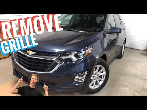 How To EASILY Remove & Install Grille On a 2018-23 Chevy Equinox | Step by Step Guide