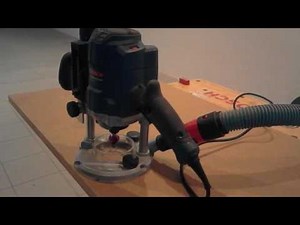 Obrabianie krawędzi - frezarka górnowrzecionowa Bosch GOF 1250 CE