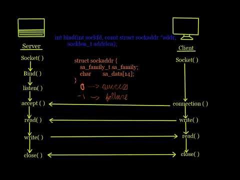 Client Server Model and sys/socket.h functions | Socket Programming | Tutorial No 3