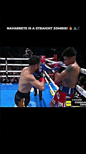 Navarrete's power is DIFFERENT! 💀 #boxing #highlights #knockout