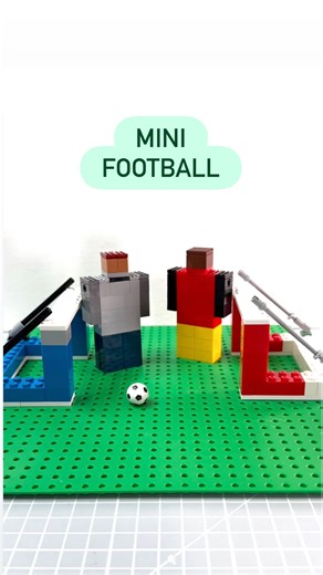 Anda | Mini LEGO football ⚽️. #legoreels #legofootball #legogame #legomocs #legofootballmatch #legofootballstadium #legocommunity #afolcommunity... | Instagram