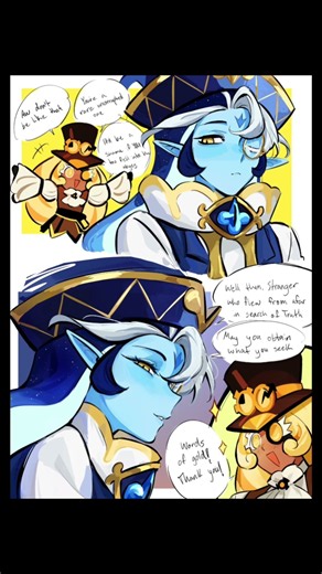 timekeeper messes with shadow milk (comic by acidrain713 on twitter)