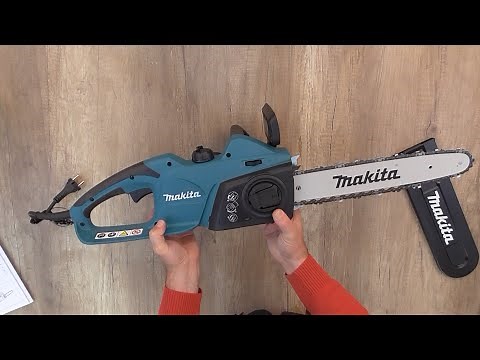 Unboxing and Assembling Makita UC3541A 1800W 35cm 14" Electric Chainsaw - Bob The Tool Man