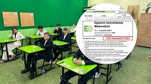 Próbny egzamin ósmoklasisty z matematyki 2025. Arkusz CKE i odpowiedzi do zadań