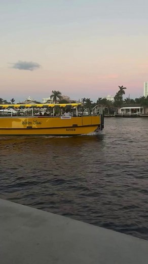 Get ready for a night that will light up the sky! ✨🚤 The City of Pompano Beach Drone Show is the perfect way to kick off the season and the best way to get there? Aboard the Water Taxi! 🌊 Skip the traffic, enjoy the views, and make getting there part of the fun. With the Water Taxi, your evening starts the moment you step aboard! Cool breezes, waterfront sights, and smooth sailing straight to the show. 💛 Hop on, sit back, and watch the sky come alive in Pompano Beach! 🎇 | Fort Lauderdale Wat