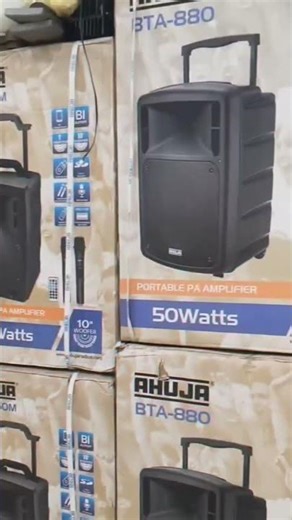 #djranchi Ahuja P.A Amplifier Ahuja Mixtres And Ahuja Fitted Dual 15 " Top ready To Stocks 💥💥💥💥