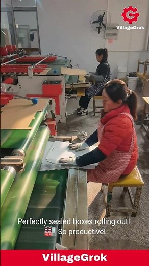 Cardboard Box Manufacturing: Folding and Gluing Process