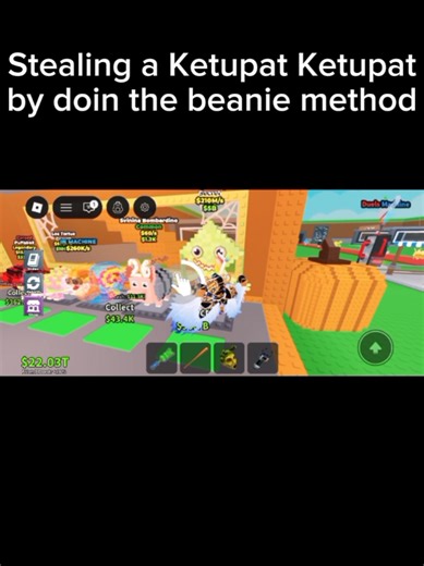 FOING THE BEANIE MOTHOD #fyp #roblox #sab #beanie #steal | roblox