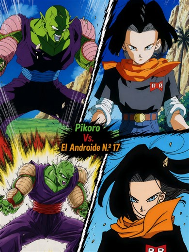 Pikoro vs Androide Nº17 — Dragon Ball Z manga vs anime (Saga de Cell, Ep.148)