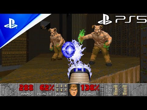 DOOM 2 (1994) Remastered - PS5 Gameplay