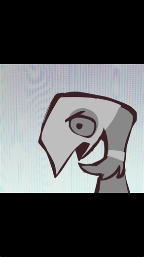 I didn't mean to make Gaster look so ominous here um whatever. anyways I like to think that damn bird is kinda stupid. #utdr #deltarune #gaster #gasterfollowers
