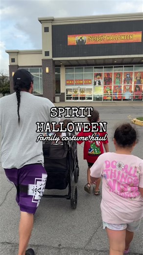 Spirit Halloween haul! It’s so fun seeing the kids’ interests and costumes change year after year! 🥰 #spirithalloween #halloween #costumeideas #costumes #halloweencostume #halloweenvibes #spooky @Spirit Halloween