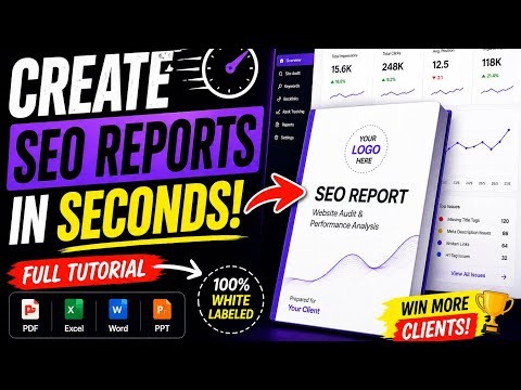 PitchSEO Full Tutorial (Win More Clients) | SEO Report Automation Tool | Client Ready Pitch Report