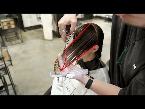LAYERED HAIRCUT: FASTEST WAY TO LAYER LONG HAIR - NIKITOCHKIN