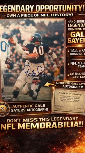 NFL Chicago Bears Gayle Sayers #viral #shorts #trending
