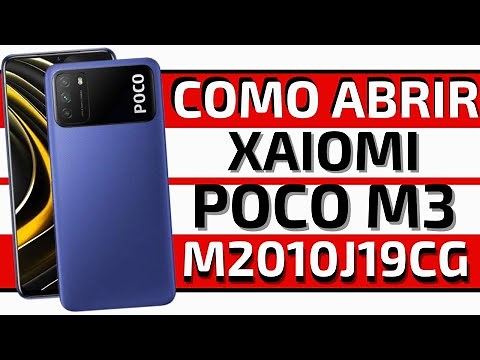 [ Poco M3 M2010J19CG Xiaomi ] Como Abrir - Como Desmontar - How To Disarm - Disassemble - Fornecedor